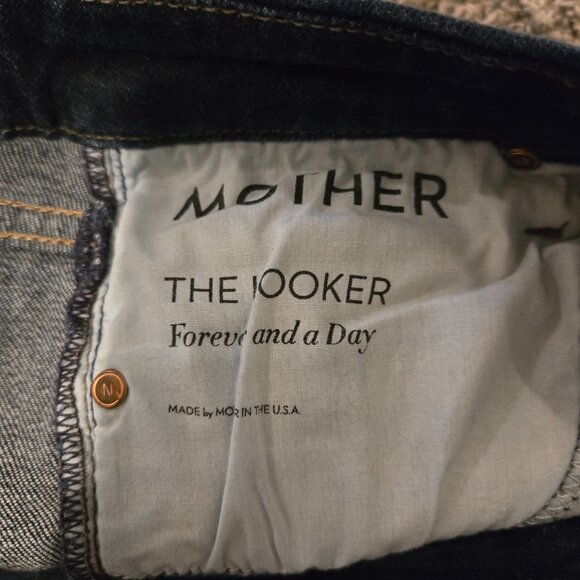 Mother The Looker Forever and a Day Dark Wash 26 - Picture 6 of 7